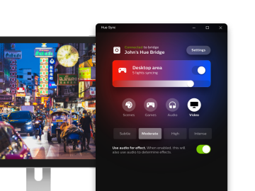Get started with Hue sync