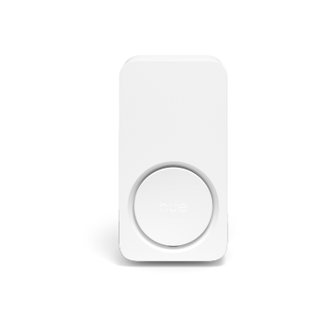 A wireless smart Chime in white.