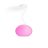 Grande suspension LED en rose