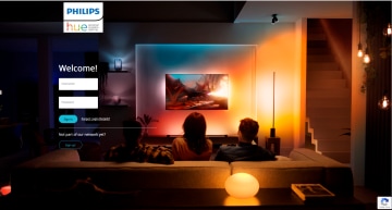 Log in op het Philips Hue partnerplatform